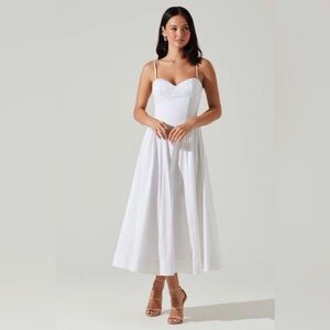 ASTR Bellamy Bustier Midi Dress
